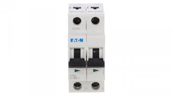 Wyłącznik nadprądowy 2P B 2A 15kA AC FAZ B2/2 278722
