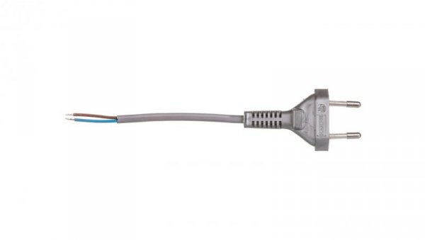 Przewód przyłączeniowy bez wyłącznika 190cm srebrny SP-190/2X0,5/-SRB YNS10000439