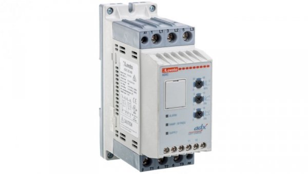 Softstart 400VAC 32A 15kW/400V Uc=110/400V AC z przekaźnikiem by-pass ADXC032400