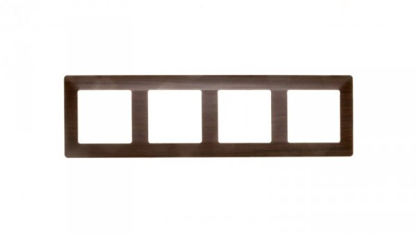 VALENA LIFE Ramka poczwórna wenge 754174