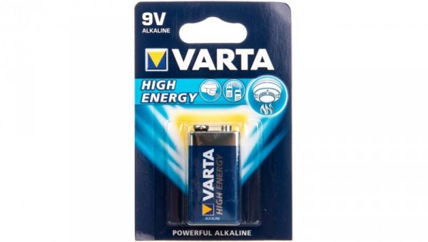 Bateria alkaliczna 6LP3146 / PP3 9V LONGLIFE POWER