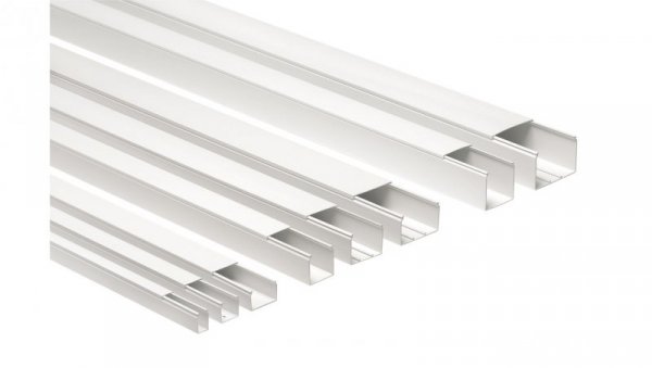 Kanał kablowy z pokrywą CP 100x40 biały /2m/ ECCP10040B