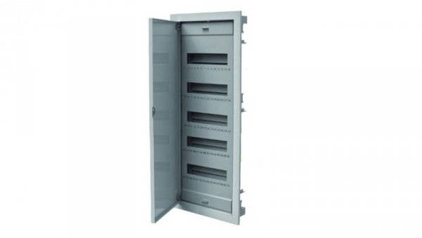 Rozdzielnica modułowa 5x12 podtynkowa RO-5 z metalowymi drzwiami IP40 (z N+PE) C.1560