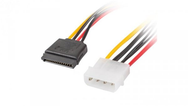 Kabel zasilający MOLEX (M) - SATA(F) x2 30cm CA-HDSA-11CU-0030