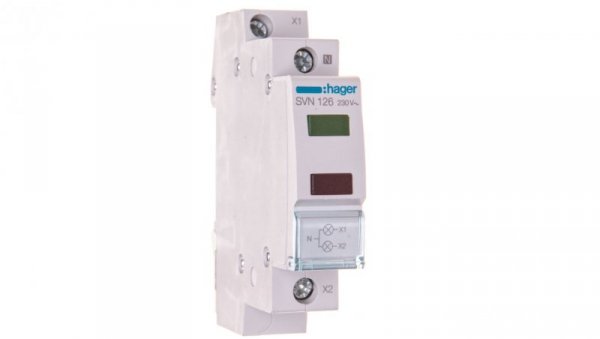 Lampka modułowa zielona/czerwona 230V AC SVN126