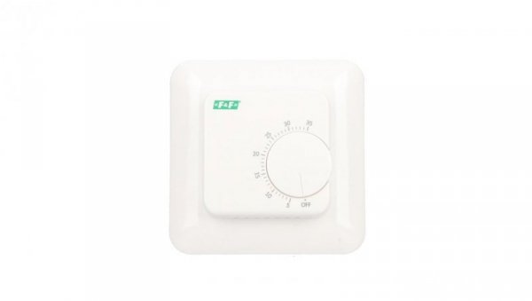 Regulator temperatury 230V 16A 5-35C IP20 biały RT-824