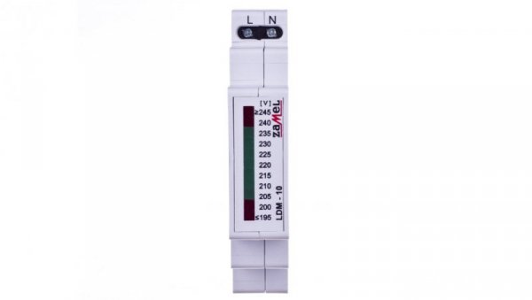 Wskaźnik napięcia modułowy 1-fazowy L-N 195-245V LDM-10 EXT10000030