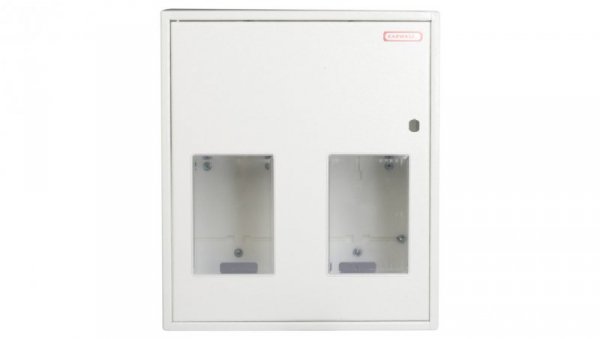 Szafka licznikowa natynkowa/podtynkowa (uniwersalna) 2-licznikowa 1-fazowe 12 modułów IP30 RU-1-2L-12 Z/O