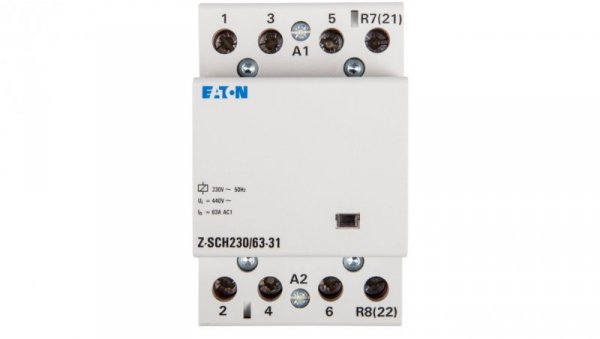 Stycznik modułowy 63A 3Z 1R 230V AC Z-SCH230/63-31 248858