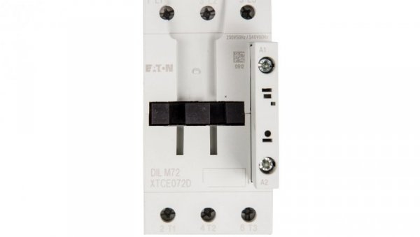 Stycznik mocy 72A 3P 230V AC 0Z 0R DILM72(230V50HZ,240V60HZ) 107670
