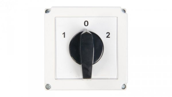 Łącznik krzywkowy 1-0-2 3P 63A w obudowie 4G63-53-PK R214 63-840345-051