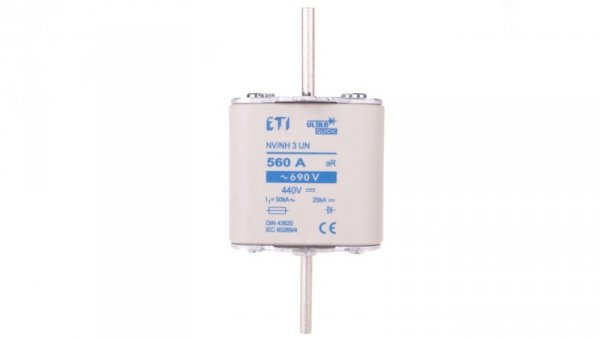 Wkładka bezpiecznikowa NH3 560A aR 690V M3UQ U-N 004335215