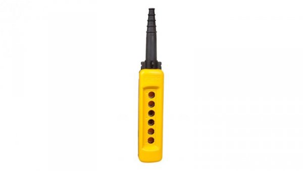 Obudowa kasety 6-otworowa 22mm żółta IP65 XACA06