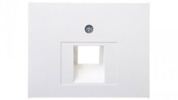 K.1 Element centralny do gniazda UAE RJ11 RJ12 RJ45 kat.3, 5e, 6 45st śnieżnobiały 14077009
