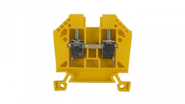 Złączka szynowa 2-przewodowa 10mm2 żółta EURO 10/35 43402N
