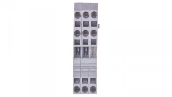 Złączka szynowa 3-przewodowa 4mm2 szara 281-681