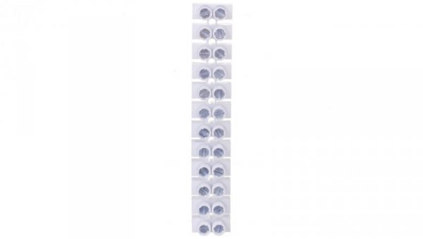 Listwa zaciskowa 12-torowa 2,5 mm2 biała LTA 12- 2.5b 22210216