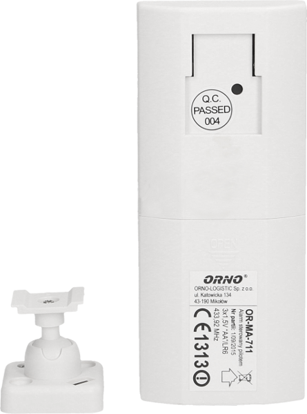 Alarm z wbudowaną syreną ORNO OR-MA-711