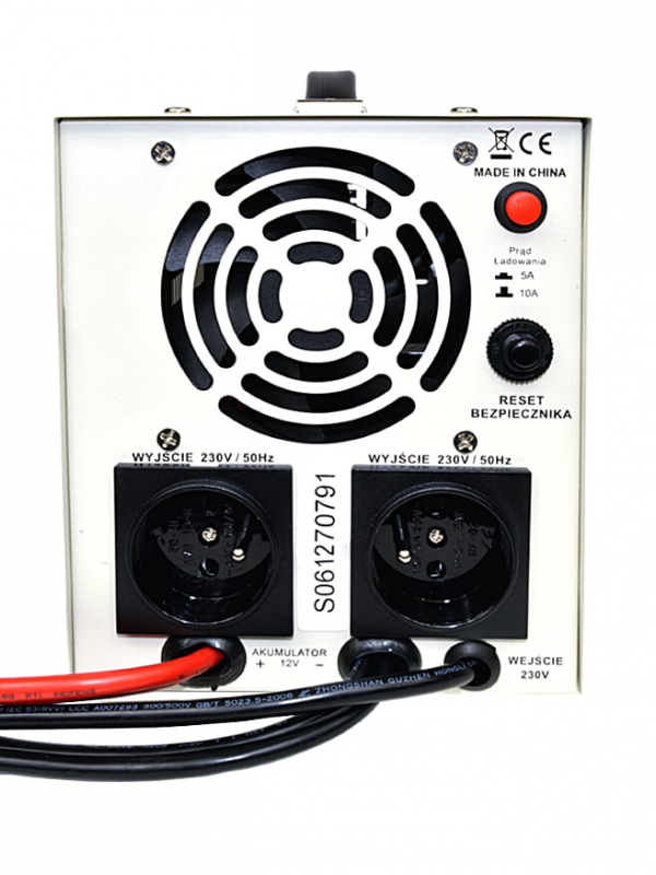 PRZETWORNICA VOLT POLSKA SINUSPRO-1000E 12V 700/1000W