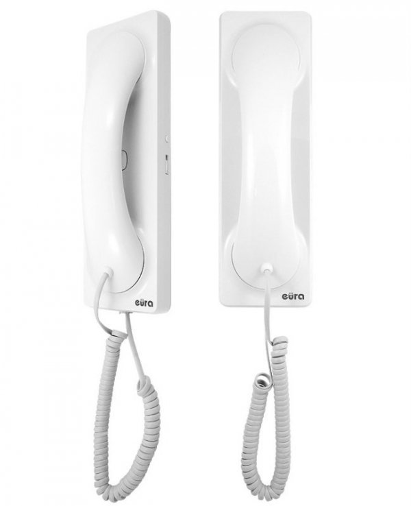 DOMOFON &#039;&#039;EURA&#039;&#039; ADP-36A3 &#039;&#039;INGRESSO BIANCO&#039;&#039; - 1-rodzinny, kaseta zewnętrzna z szyfrato