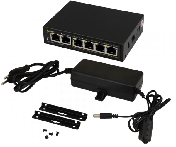 SWITCH GIGABIT POE 4+2 PULSAR SG64