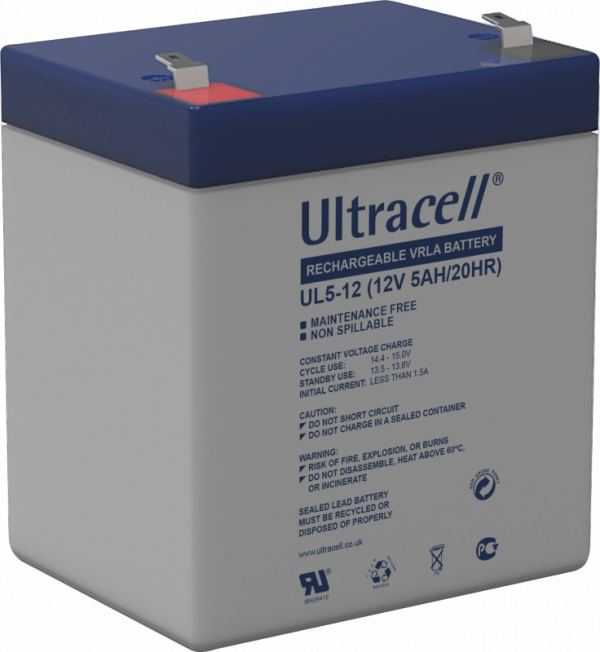 Akumulator AGM ULTRACELL UL 12V 5Ah