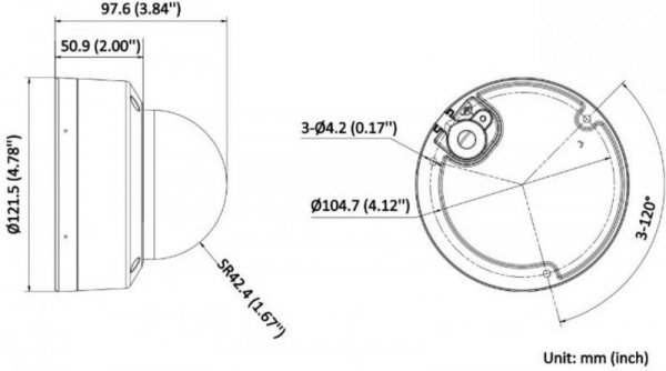 KAMERA IP HIKVISION DS-2CD2183G2-LIS2U(2.8mm)(BLACK)