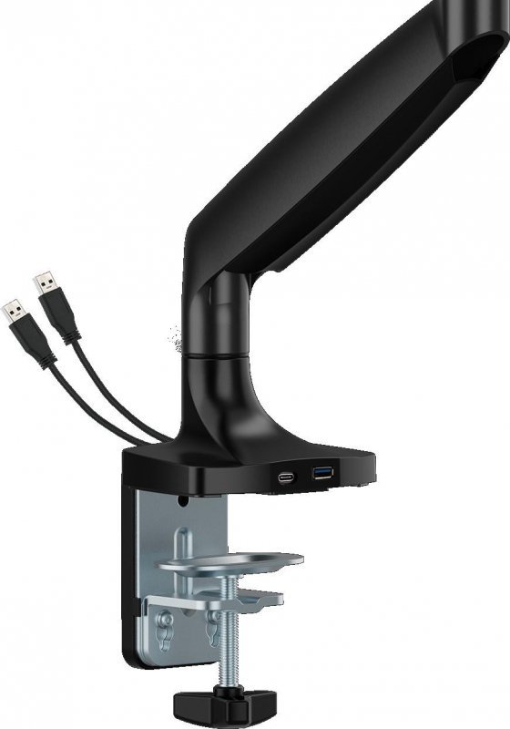 Uchwyt do monitora 17”-45” Spacetronik SPA-S110B USB