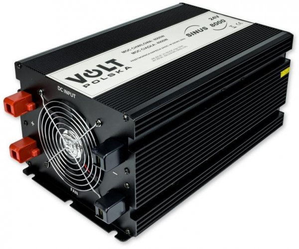 PRZETWORNICA VOLT POLSKA SINUS 8000 24V / 230V 4000/8000W
