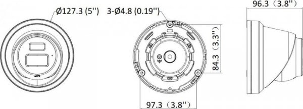 Kamera IP Hikvision DS-2CD2343G2-LI2U/SL 2.8mm BLACK PL