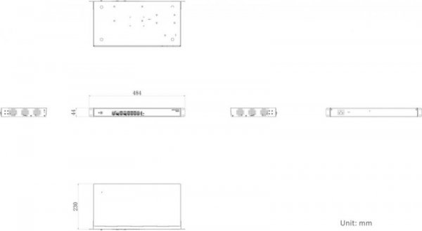 Switch router Hikvision DS-3WG507G-SI