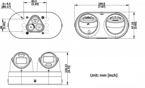 Kamera IP Hikvision DS-2CD2343G2D-LIZ2UY/SL(2.8/4)BLACK