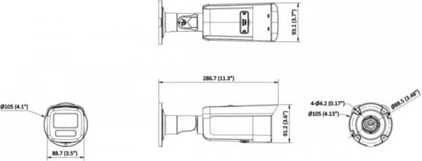 Kamera IP Hikvision DS-2CD2T46G2H-2I 2.8mm EF PL