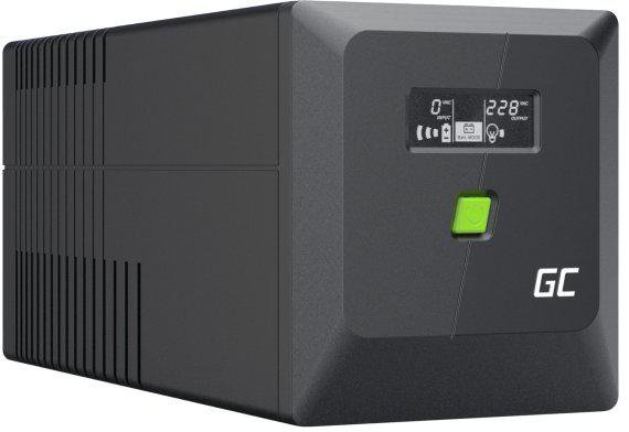 UPS ZASILACZ AWARYJNY Greencell PowerProof 750VA 480W LCD CZYSTA SINUSOIDA