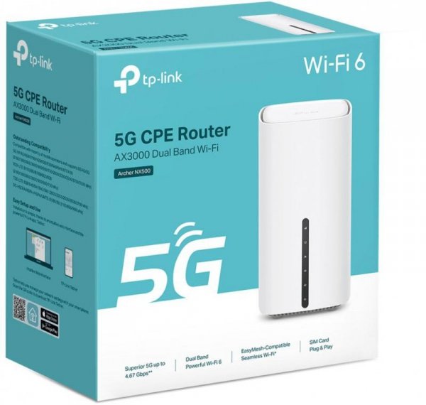 ROUTER TP-LINK Archer ﻿﻿NX500 5G, AX3000