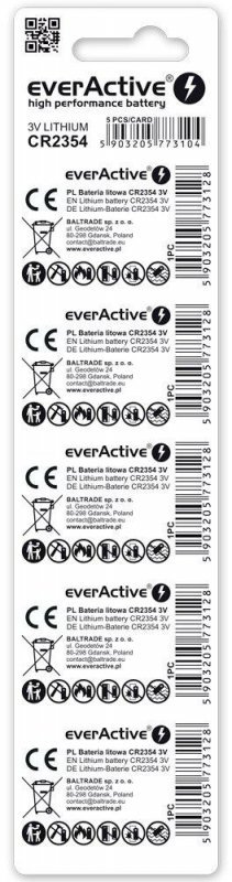 Bateria CR2354 everActive (blister 5 szt.)