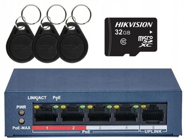 Zestaw wideodomofonowy DS-KIS613-S