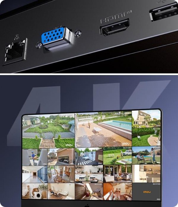 Rejestrator IP Imou NVR-N110-8A0E-P 10- kanałowy