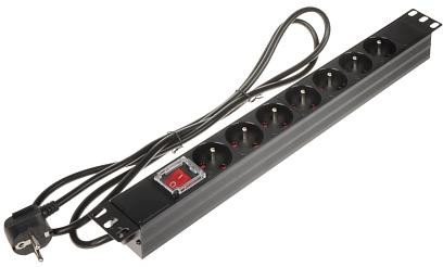 Listwa zasilająca 7 gniazd PD-7/R-N