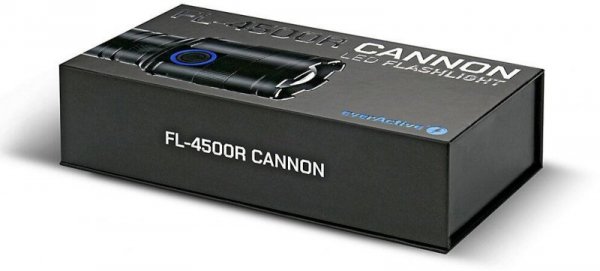 Latarka ręczna LED XFL5K everActive FL-4500R Cannon 4500 lumenów IPX4