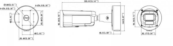 Kamera IP Hikvision 16MP DS-2CD26166G3-IZS2UY/SL(2.8-12mm)eF