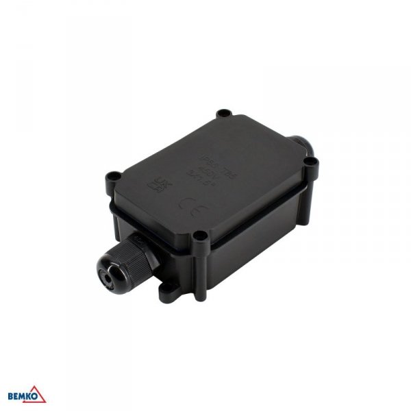 Hermetyczna puszka łączeniowa z dławicami x3 IP66