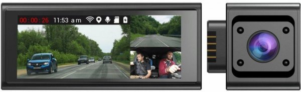 Wideorejestrator Navitel RC3 PRO GPS Wi-Fi FHD 3xCAM