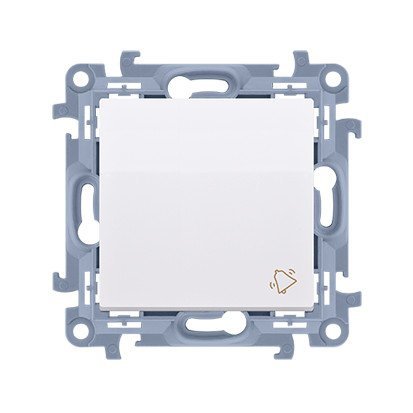 KONTAKT SIMON 10 MODUŁ BIAŁY PRZYCISK "DZWONEK" SAMOZACISKI 10AX 250V