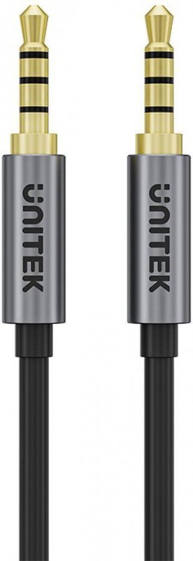 Unitek Adapter AUX 3,5 mm jack (męski–męski) 1m