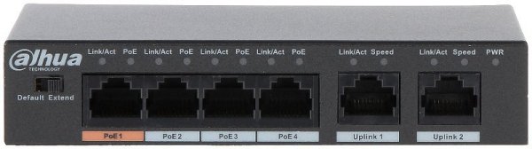 Zestaw monitoringu IP DAHUA 4Mpx 2K kamera IPC-HDW1439V-A-IL z dyskiem 1TB