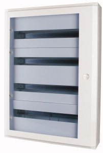 BF-OT-6/144-P ROZDZIELNIA METALOWA NT 144M 6X 24M N+PE IP30 1060X555X150 DRZWI TRANSPARENTNE BIAŁY
