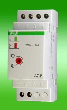 AZ-B AUTOMAT ZMIERZCHOWY 16A 2M 2-1000LX 230V AC SONDA ZEWNĘTRZNA FI10 IP65