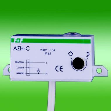 AZH-C AUTOMAT ZMIERZCHOWY 10A IP65 230V AC