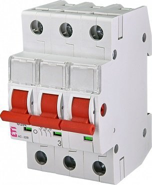 SV 3100 ROZŁĄCZNIK IZOLACYJNY 100A 3P 3Z 3M 400V AC EVE